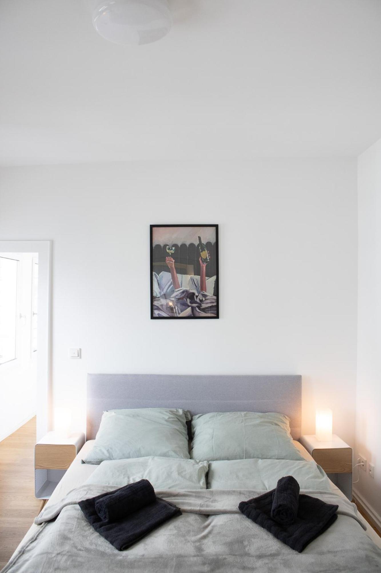 Design-Penthouse In Toplage! Frankfurt am Main Bagian luar foto