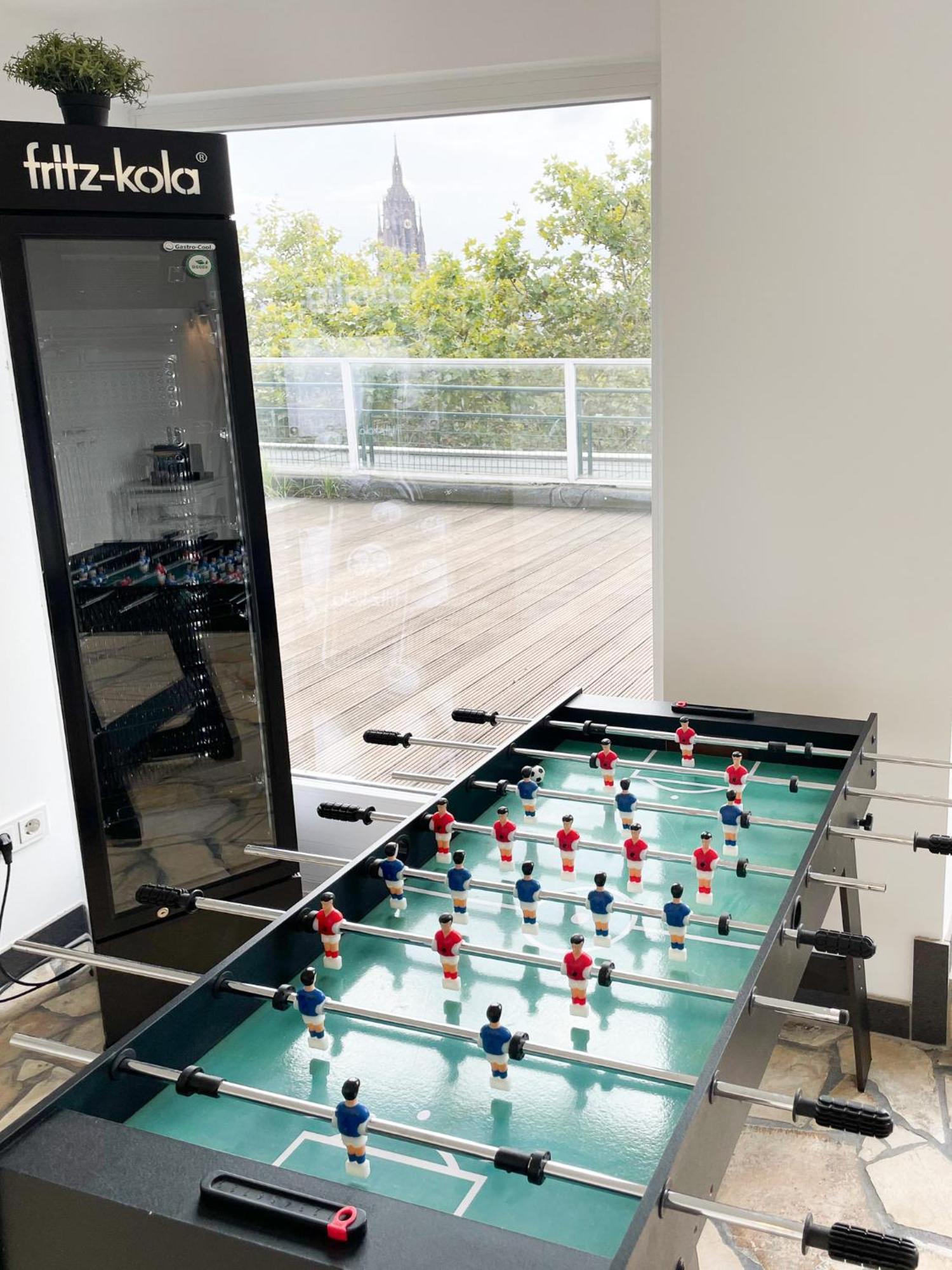 Design-Penthouse In Toplage! Frankfurt am Main Bagian luar foto